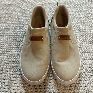 Xtratuf Tan Canvas Sharkbite Deck Shoes